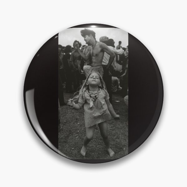 Item preview, petite fille dansant à woodstock Poster designed and sold by BentleyGordon4.