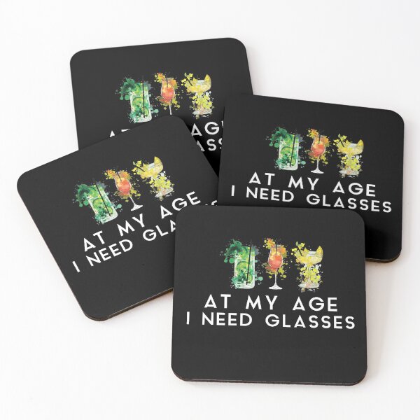 Item preview, AT MY AGE I NEED GLASSES designed and sold by freeman1314.