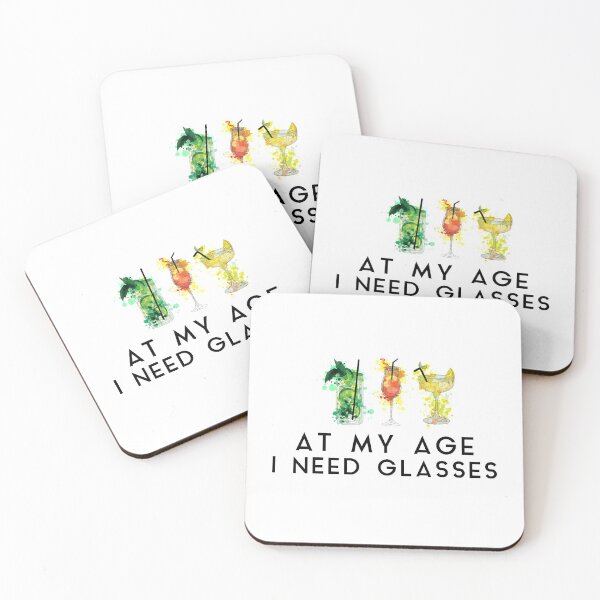 Item preview, AT MY AGE I NEED GLASSES designed and sold by freeman1314.