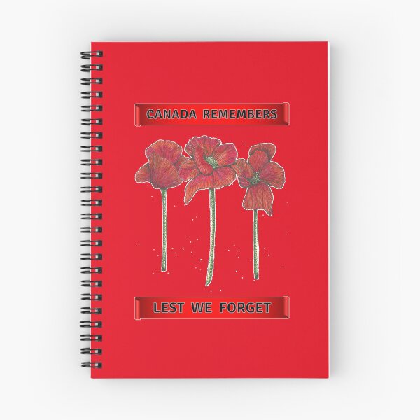 Item preview, Canada Remembers Lest We Forget Hand Drawn Poppy Line Drawing Canadian Remembrance Day designed and sold by H3designs.