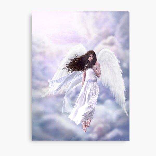 Some Clouds Have Wings Metal Print