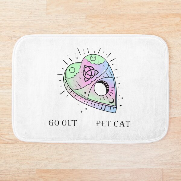 Artikelvorschau, Niedliche Pastell Goth Ouija Planchette - Haustierkatze entworfen und verkauft von SpookyCupcake.