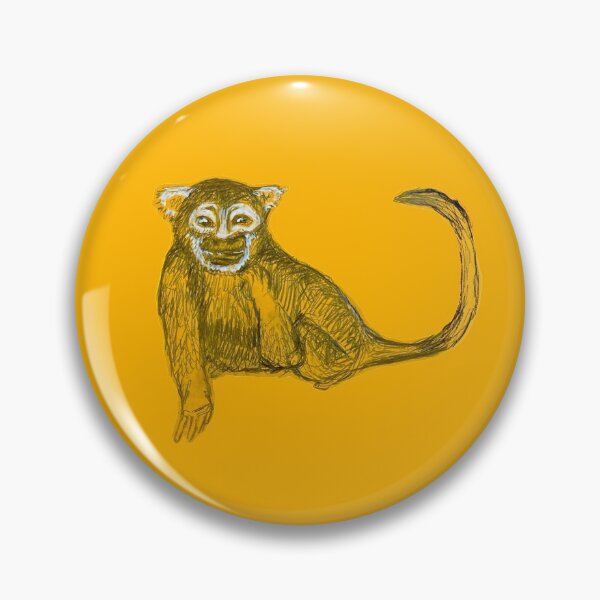 Item preview, Squirrel Monkey (Cutout Version) designed and sold by AGuillotinette.