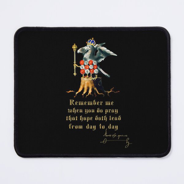 Item preview, Anne Boleyn quote with sigil designed and sold by LilGizmo-Gigi.
