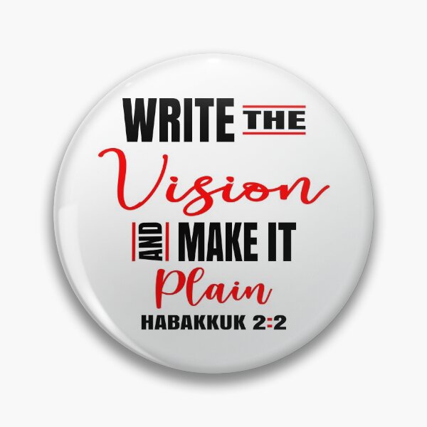 Item preview, Write the vision and make it plain  designed and sold by IAmTailorMade77.