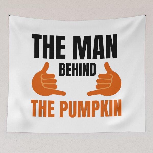 Item preview, The man behind the pumpkin Halloween Costume designed and sold by chetan786.