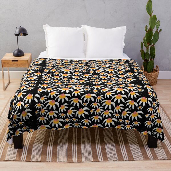 Item preview, Daisies on black designed and sold by sm7thme.