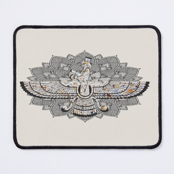 Item preview, Zoroastrian - Zaroaster - Farohar - Farvahar - multi color designed and sold by hasbeenz.