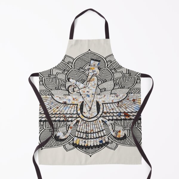 Item preview, Zoroastrian - Zaroaster - Farohar - Farvahar - multi color designed and sold by hasbeenz.