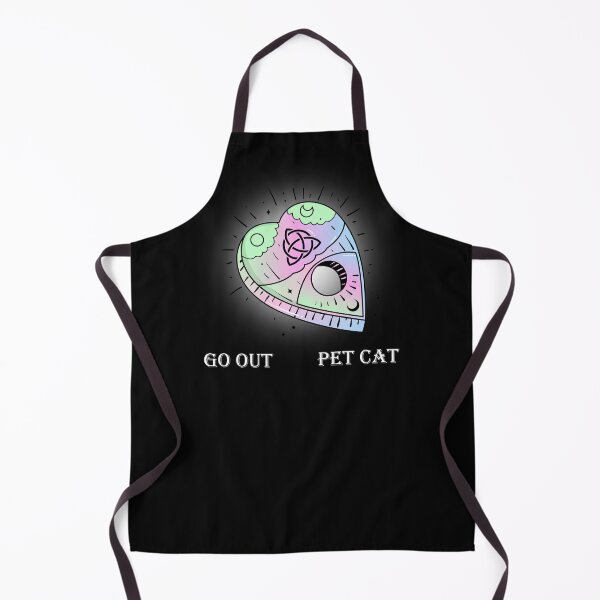 Item preview, Cute Pastel Goth Ouija Planchette - Pet Cat White Text designed and sold by SpookyCupcake.