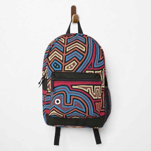 Item preview, Panama mola with blue fish design designed and sold by Melquidedec.