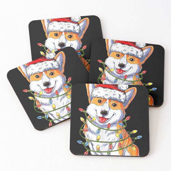 Item preview, Corgi Santa Christmas Tree Lights Xmas Boys Kid Men Love Dog designed and sold by Michaelmansr572.