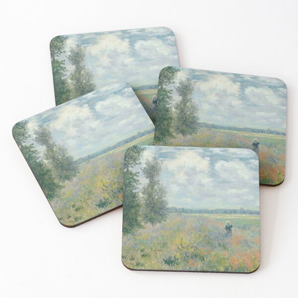 Item preview, Poppy Fields near Argenteuil designed and sold by PaintedDreams96.