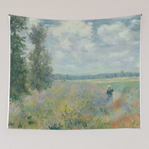 Item preview, Poppy Fields near Argenteuil designed and sold by PaintedDreams96.