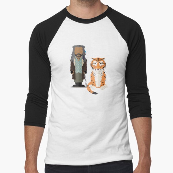 Walking Dead - Ezekiel & Shiva Baseball ¾ Sleeve T-Shirt