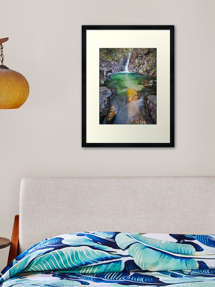 Thumbnail 2 of 7, Framed Art Print, Rollasons Falls, Mt Buffalo, Victoria, Australia designed and sold by Chockstone.