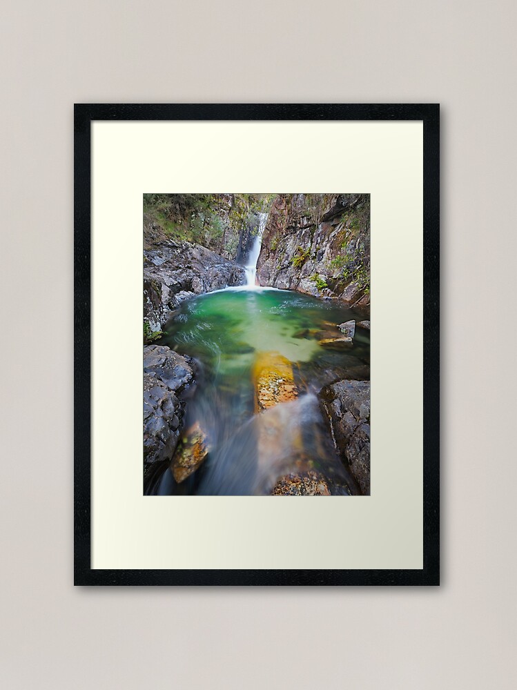 Thumbnail 1 of 7, Framed Art Print, Rollasons Falls, Mt Buffalo, Victoria, Australia designed and sold by Chockstone.