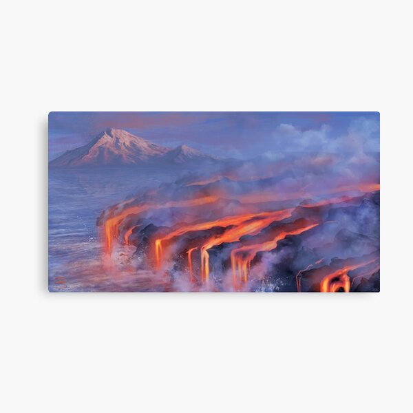 Water and Fire Canvas Print