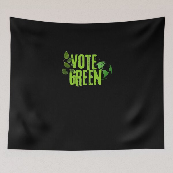 Item preview, Vote Green Grunge Text Design designed and sold by JOYACEPTY.