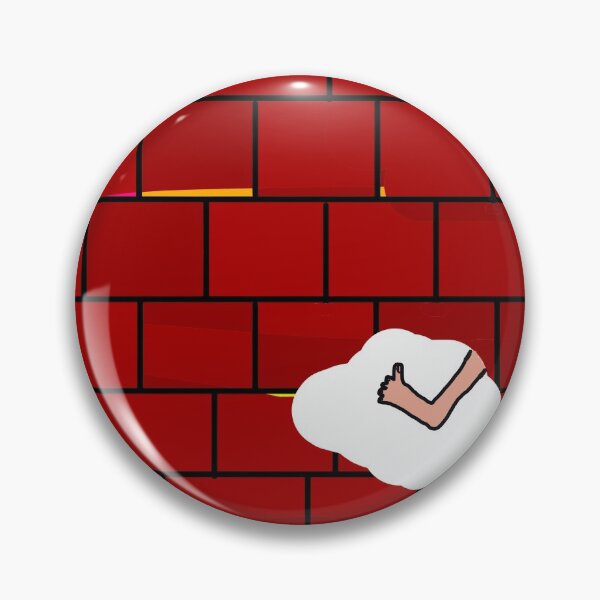 Item preview, Brick wall - someone is walking barefoot  designed and sold by MacaMacaMaca.
