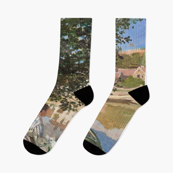 Item preview, On the Bank of the Seine, Bennecourt designed and sold by PaintedDreams96.