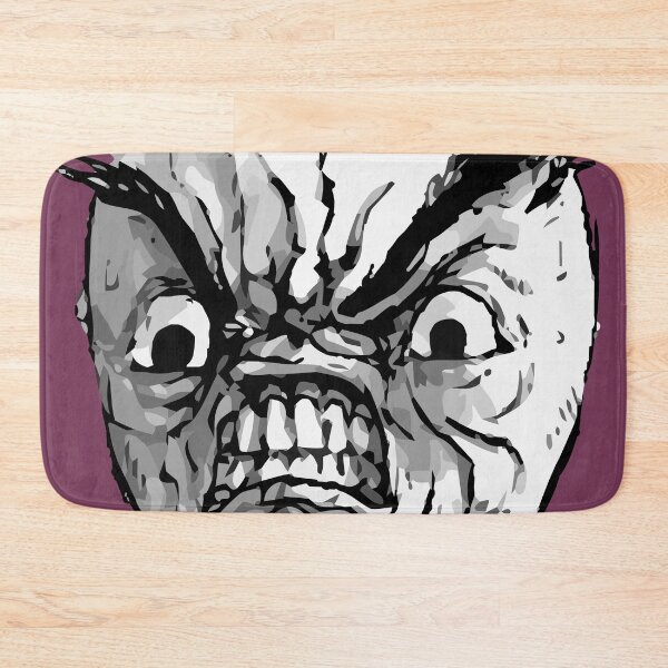 Item preview, Rage comic internet meme Anger, jerky, comics, face, vertebrate, print, halloween, holiday, family, kids, joy, fear, horror. designed and sold by Senior-Kuzmin.