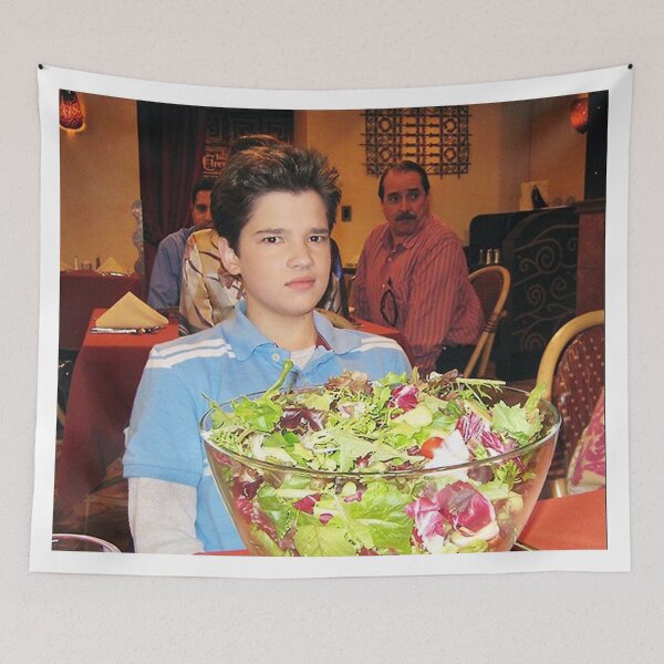 Item preview, freddie benson with a salad  designed and sold by espeyaprilan.