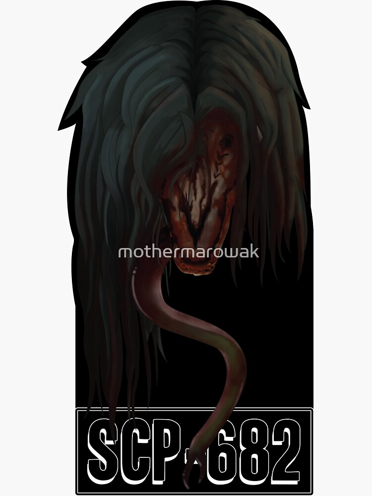 SCP-682 Hard To Destroy Reptile Poster for Sale by mothermarowak