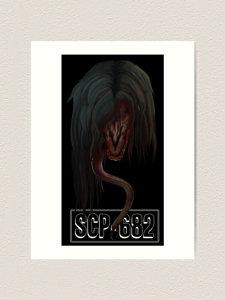 SCP-682 Hard To Destroy Reptile Poster for Sale by mothermarowak