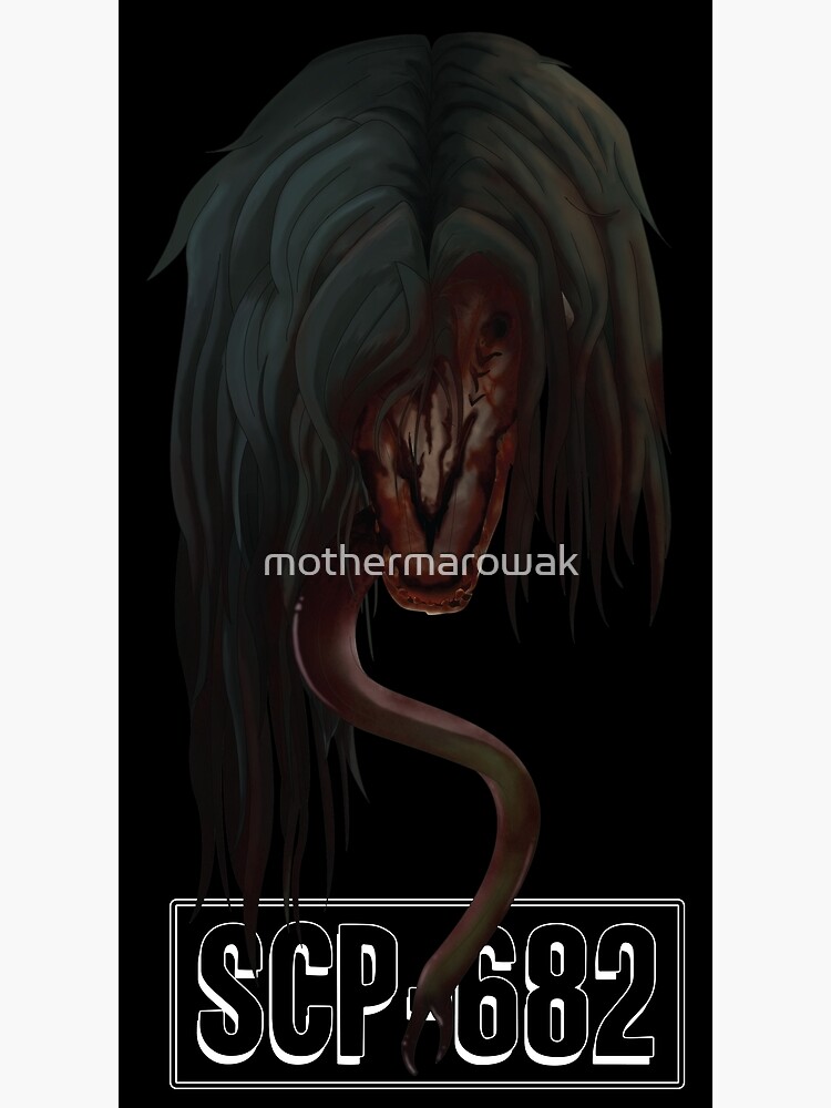 SCP-682 Hard To Destroy Reptile Poster for Sale by mothermarowak