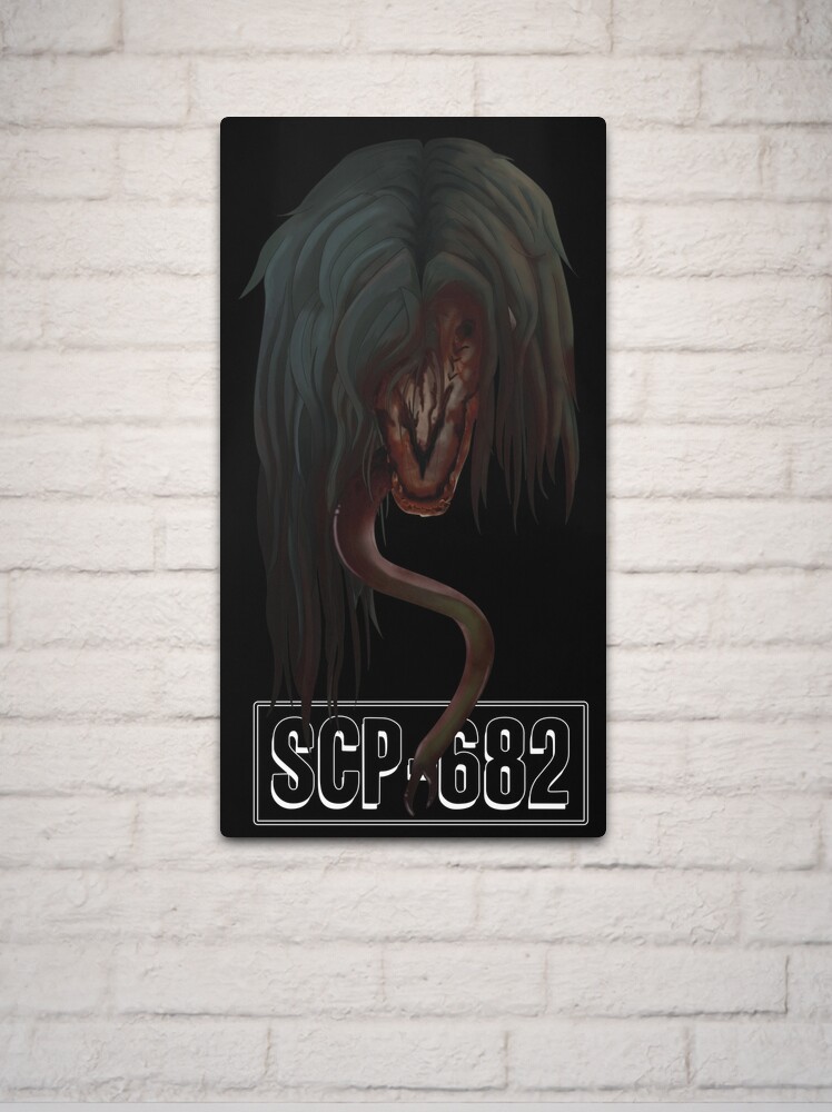 SCP-682 Hard To Destroy Reptile Poster for Sale by mothermarowak