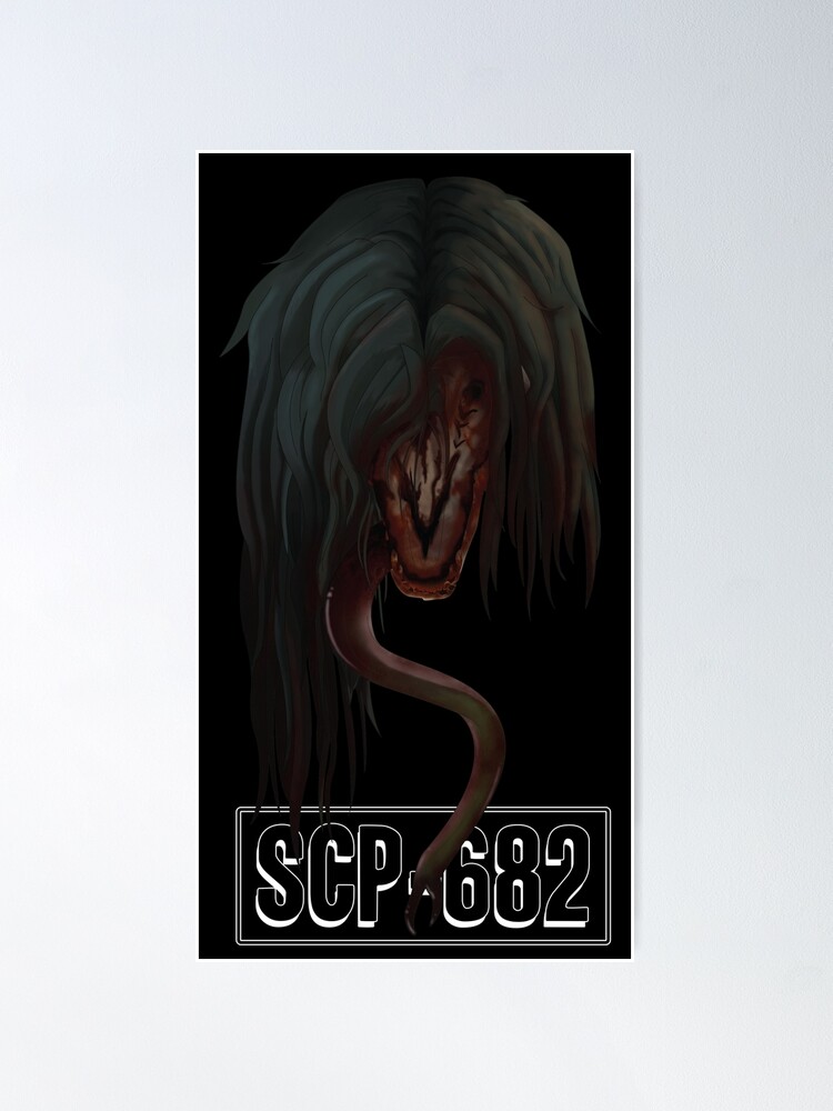 SCP-682 Hard To Destroy Reptile Poster for Sale by