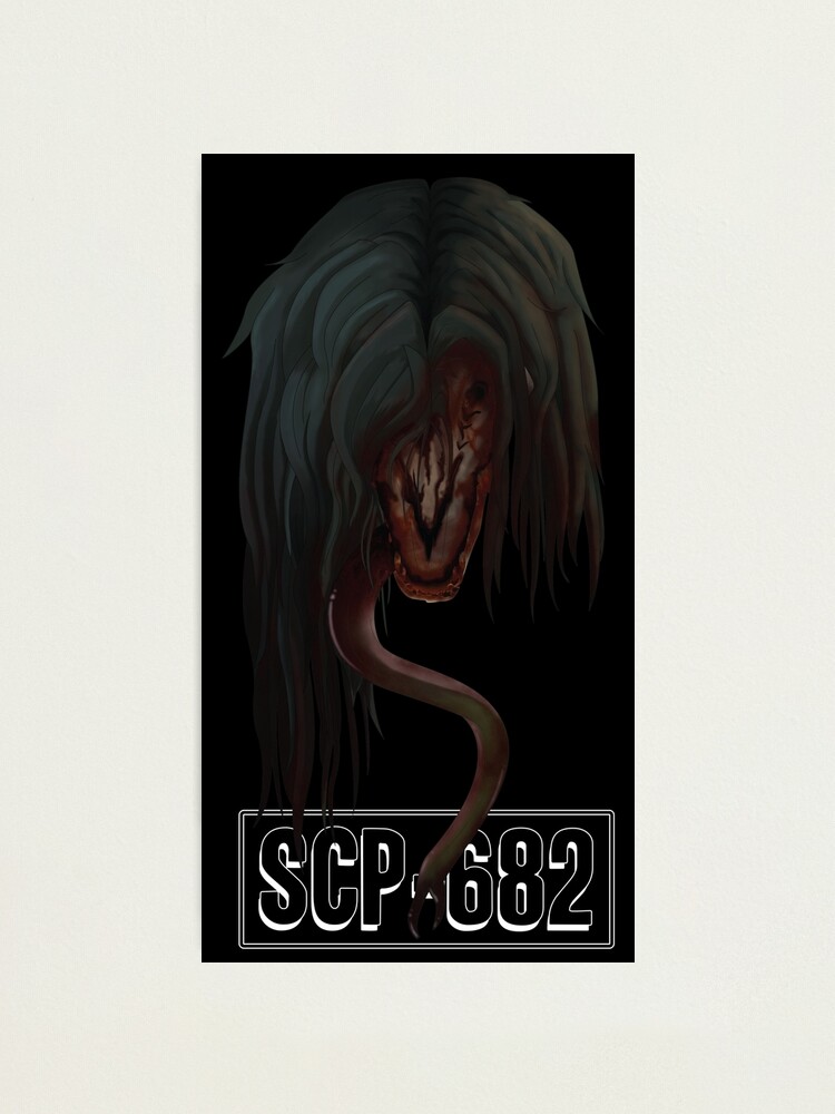 SCP-682 Hard-to-Destroy Reptile *HIGH QUALITY* | Art Board Print