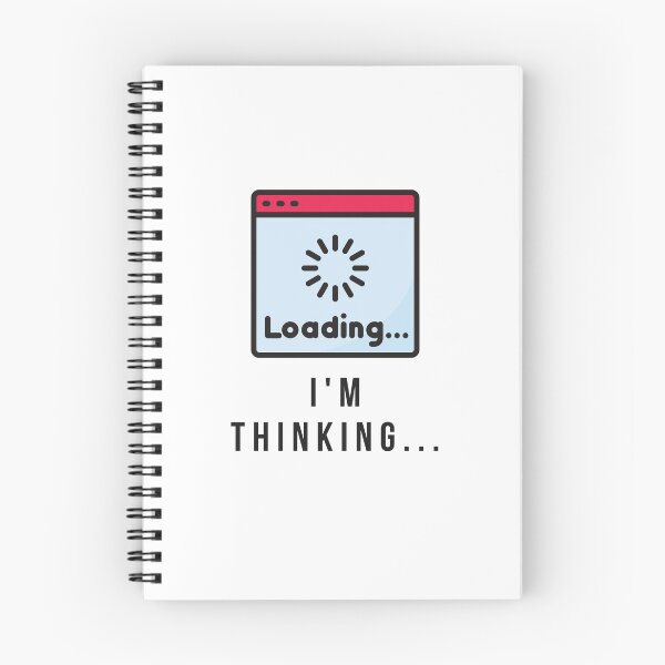 Item preview, Funny Gift T-Shirt I am Thinking, Buffering Loading  designed and sold by Retro87OG.