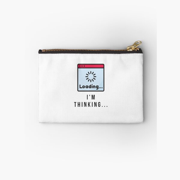Item preview, Funny Gift T-Shirt I am Thinking, Buffering Loading designed and sold by Retro87OG.