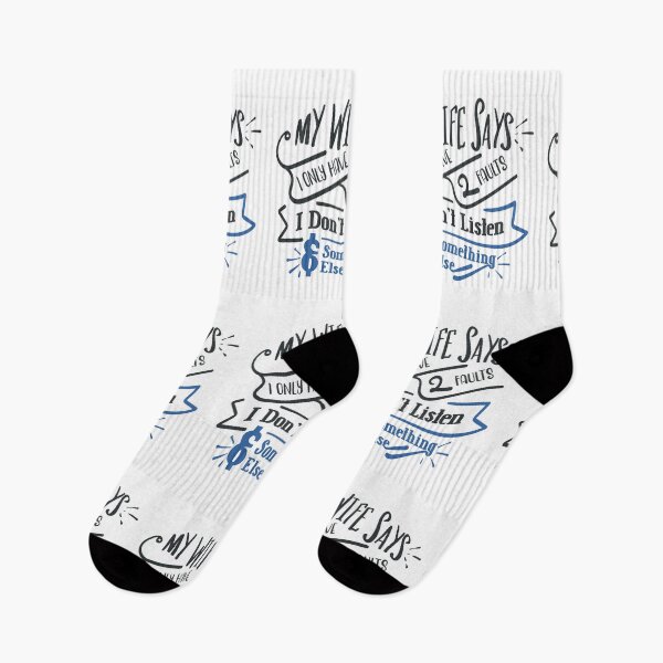 Item preview, My Wife Says I Only Have 2 Faults designed and sold by FOX1999-Design.