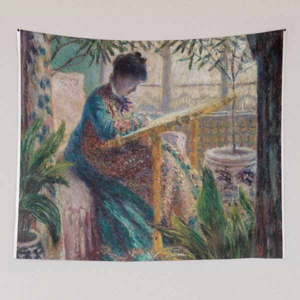 Item preview,  Madame Monet Embroidering designed and sold by PaintedDreams96.