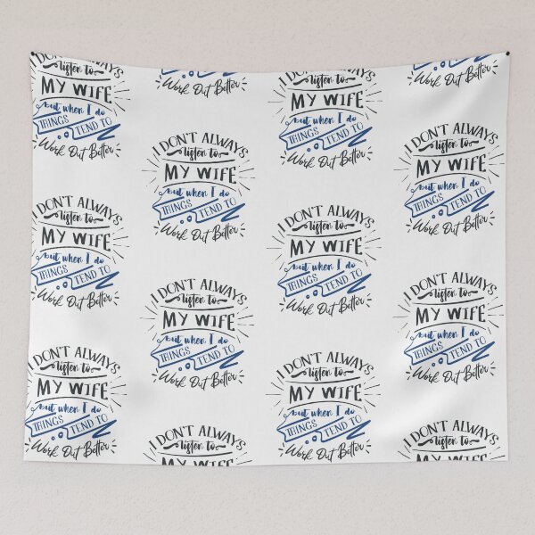 Item preview, I Don't Always Listen to My Wife designed and sold by FOX1999-Design.