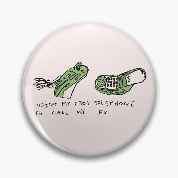 Item preview, using my frog phone to call my ex :) designed and sold by spikysquid.