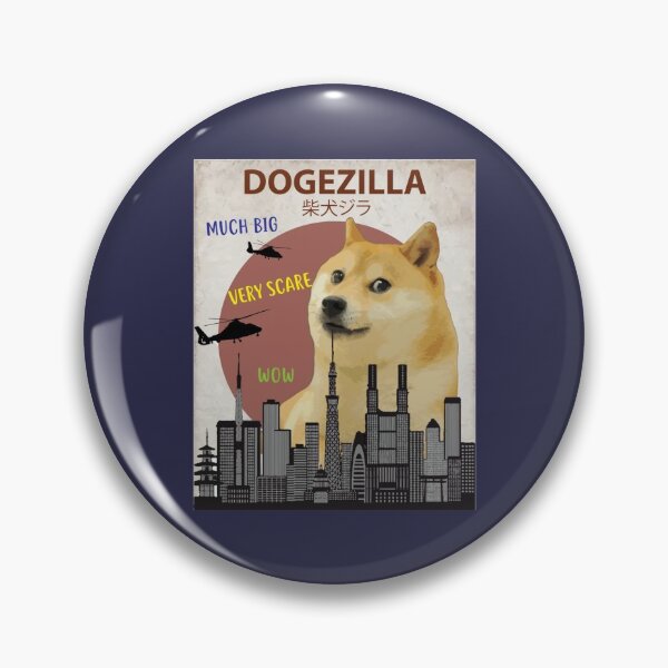 Item preview, Dogezilla  Funny Doge Meme Giant Shiba Inu designed and sold by dance-business.