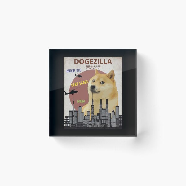 Item preview, Dogezilla Funny Doge Meme Giant Shiba Inu designed and sold by dance-business.