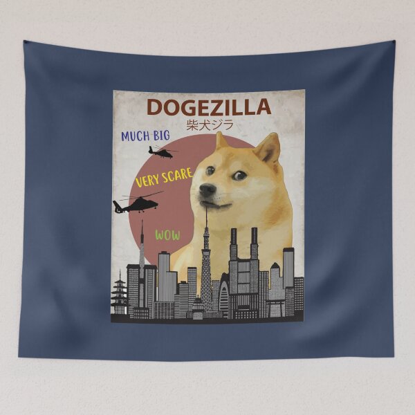 Item preview, Dogezilla Funny Doge Meme Giant Shiba Inu designed and sold by dance-business.