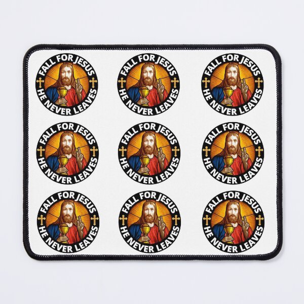 Item preview, Fall For Jesus He Never Leaves designed and sold by RGRamsey.