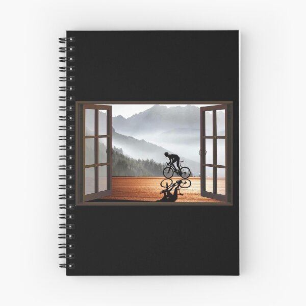 Item preview, Mountain Bike Mtb - Mountain Biking Mtb - Mountain Biker Window  designed and sold by SockaArt1.