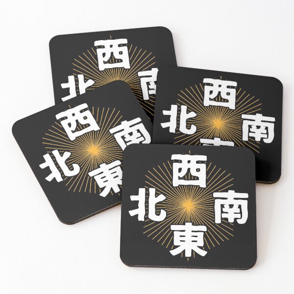 Item preview, It's Mahjong Time - Direction Winds Tile Indicator Guide v2 designed and sold by teeworthy.