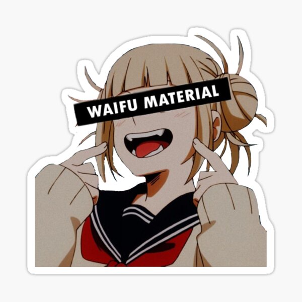 Red Kat 3D Anime Sticker – Waifu Stickers