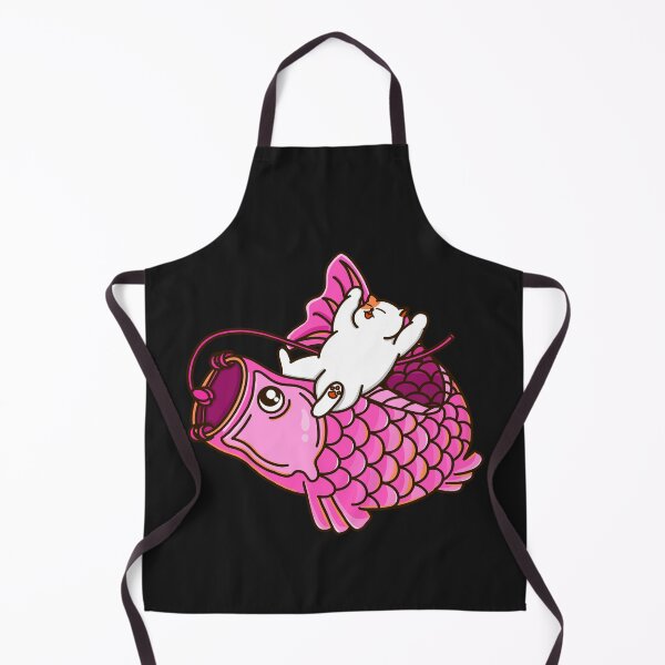 Item preview, Cat and Pink Koinobori designed and sold by Kimprut.