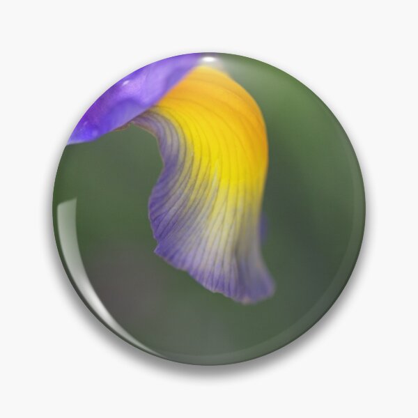 Item preview, Iris Purple Lines Yellows Peace designed and sold by Joy Watson - Natural Light Photography .