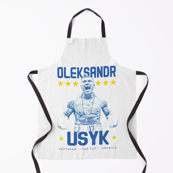 Item preview, Oleksandr "The Cat" Usyk vintage boxing poster designed and sold by gerardgraphics.