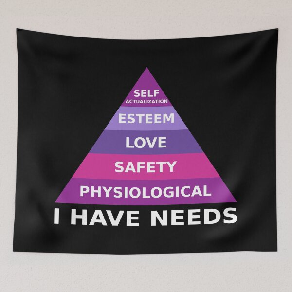 Item preview, I Have Needs. Maslow's Hierarchy Of Needs designed and sold by TashaVector.